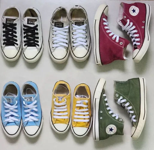 Tênis Converse All Star 6 Pares em Cores e Modelos Diferentes