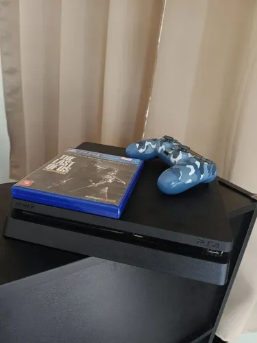 Ps4 slim 1tb impecável