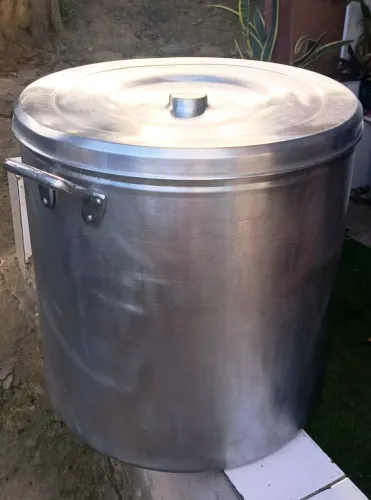 Caldeirão Industrial Hotel N50 Aluminio 99l Linha Cervejeiro
