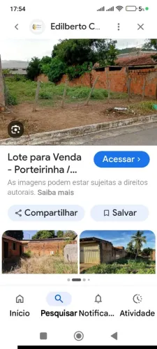 Vende -se um terreno medido 25 por 60