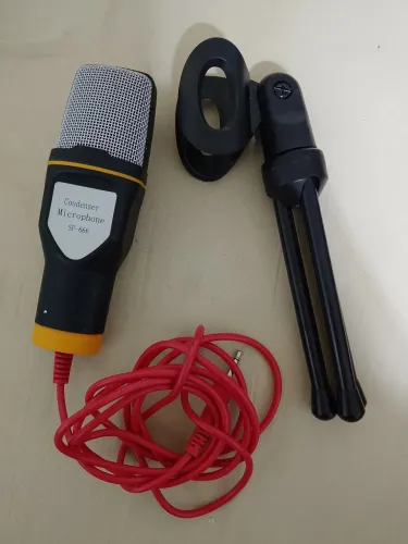 Microfone condensador SF-666.