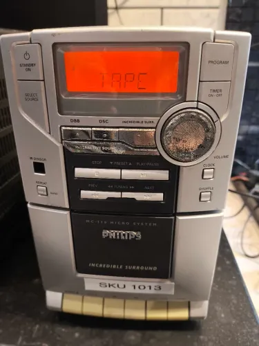 Micro system MC 110/19  funcionando parcial leia a descrição 