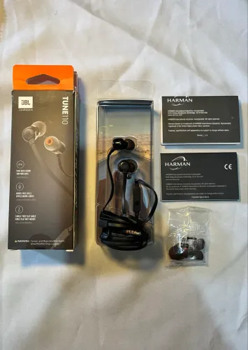 Fone JBL Tune 110 - Som Potente com Graves 