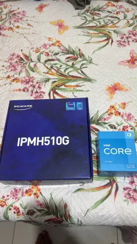 ? KIT PLACA-MÃE + PROCESSADOR INTEL - PRONTO PRA USAR