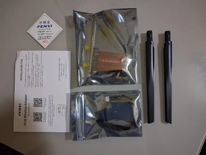 Placa AX900 PCIe WiFi e Bluetooth 6 Novo Rede Wifi Antena Novo