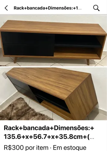 Rack bancada 