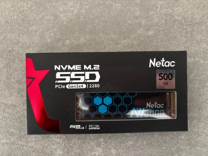 SSD Nvme 500GB - Novo e Lacrado