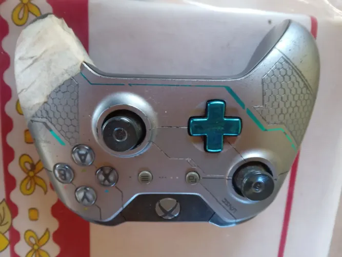 Controle X Box funcionando