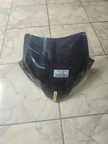 Parabrisa, corta Vento aerodinâmica XJ6 preto transparente.