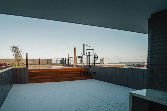 Cobertura Linear com jacuzzi privativa a 100m da praia, no Bessa / Jardim Oceania - CO0028