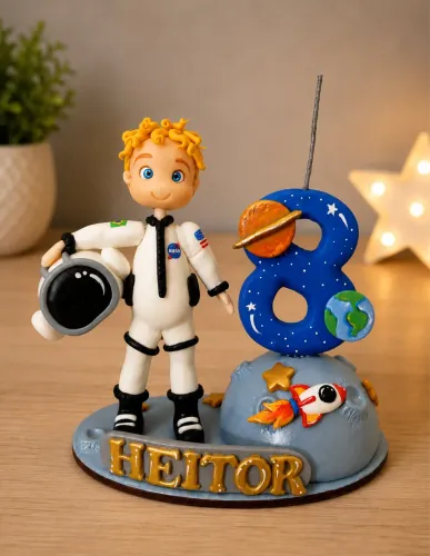 Topo de Bolo personalizado