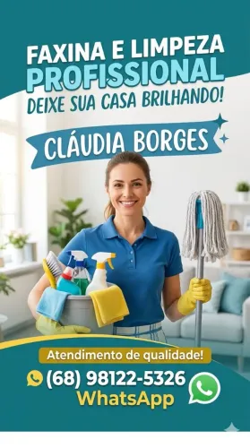 Serviço faxina 
