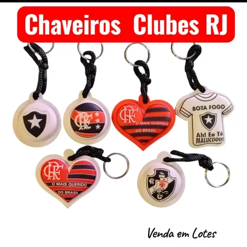 Chaveiros clubes de futebol carioca