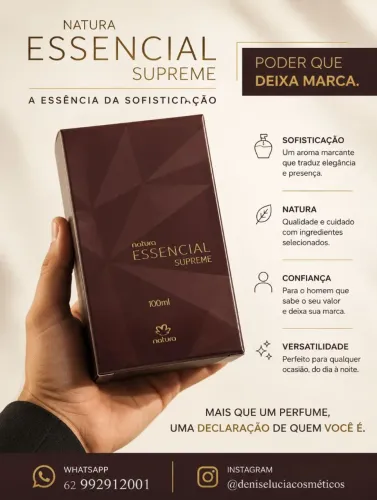 Perfume Essencial Supreme 100ml