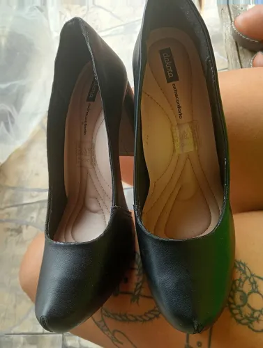 Scarpin Dakota preto fosco
