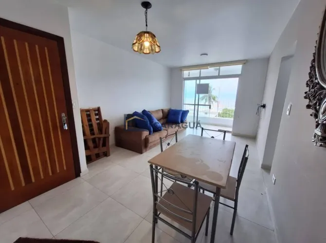 APARTAMENTO FRENTE MAR PARA LOCAÇÃO CENTRO DE CARAGUATATUBA/SP