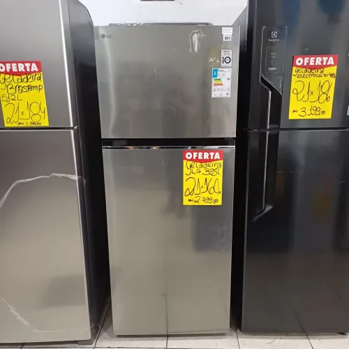 Geladeira Duplex LG 395L Inox IMPERDÍVEL
