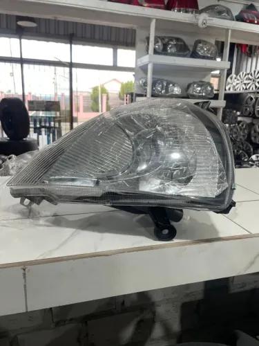 Farol Toyota Corolla 2003 a 2007 Novo Lado Esquerdo Máscara Negra Lages