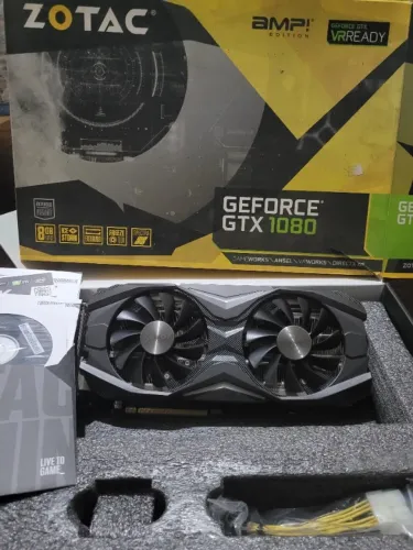 Placa de Video GTX 1080 Zotac 8gb 2 FAN
