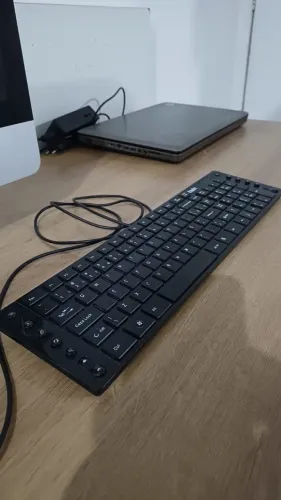 Teclado USB Byte iKe-202 ABNT2 com Teclas Multimídia