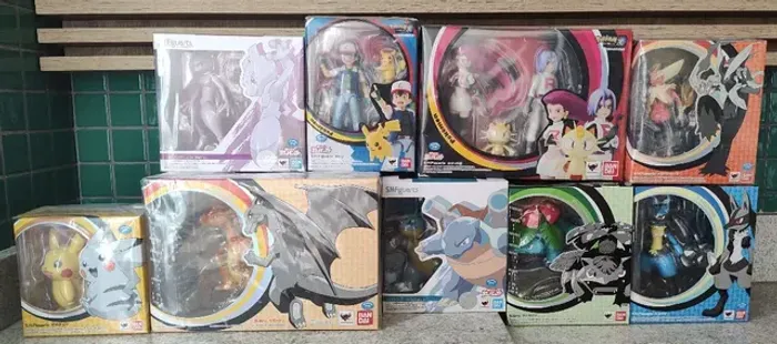 Coleção Pokémon D-arts Shfiguarts Tamashii Bandai
