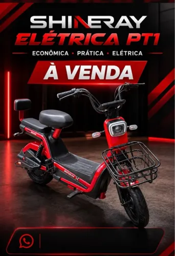 Shineray PT1 Elétrica 2025/2026 - Scooter Elétrica Econômica