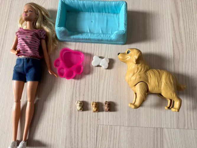 Barbie cachorrinhos recém nascidos
