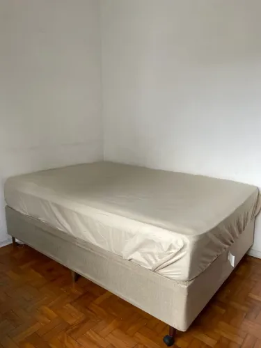 Cama Box Casal Molas Ensacadas Castor Gold Sensation + Base Suede