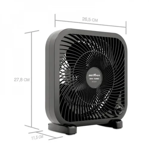 Ventilador de mesa pequeno britania 220v