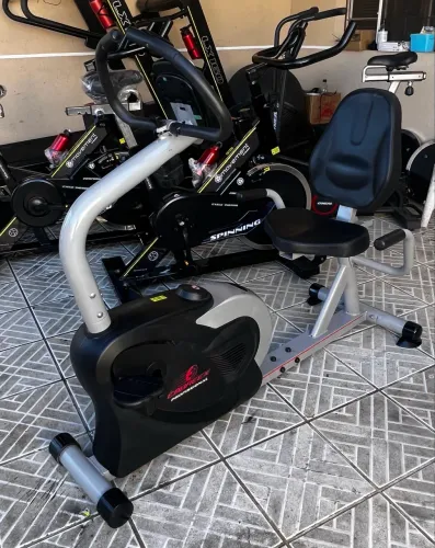 Bicicleta ergométrica magnética embreex profissional