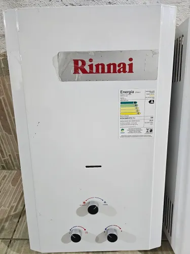 Aquecedores a gás Rinnai 21L 