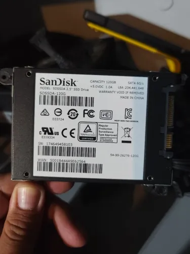 Ssd SanDisk sata 120gb