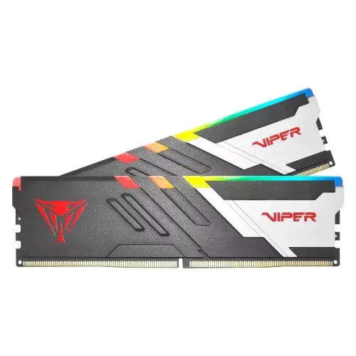 Memória Ram Patriot Viper Venom RGB 64GB (2X32GB) DDR5 6000MHZ - PVVR564G600C30K - Lacrada