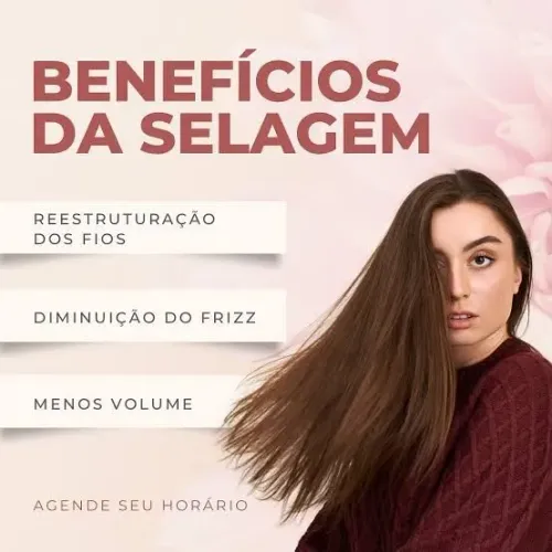 Selagem alisamento agenda aberta