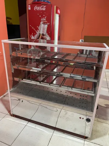 Expositor de salgados fabricamos !