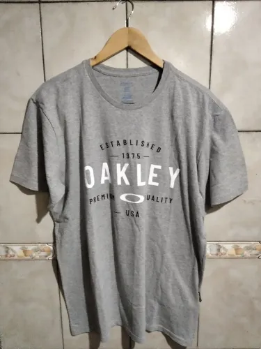 Camiseta Okley masculina original tamanho gg