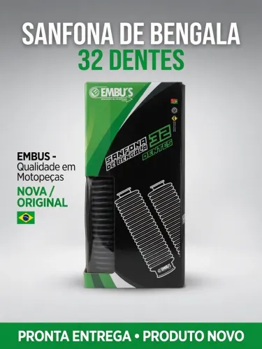Sanfona para Bengala - 32 Dentes