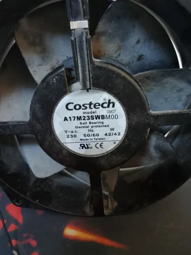 Ventilador axial industrial Costech. Usado