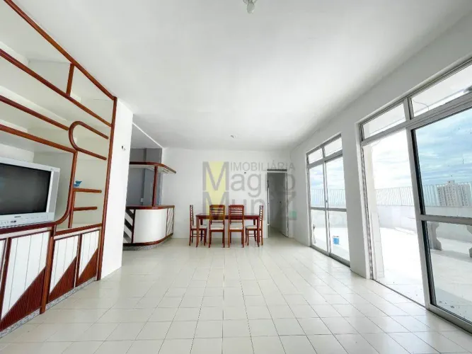 Edifício Dunas Mar - Cobertura duplex com 5 quartos e vista mar por R$ 320.000 - Praia do