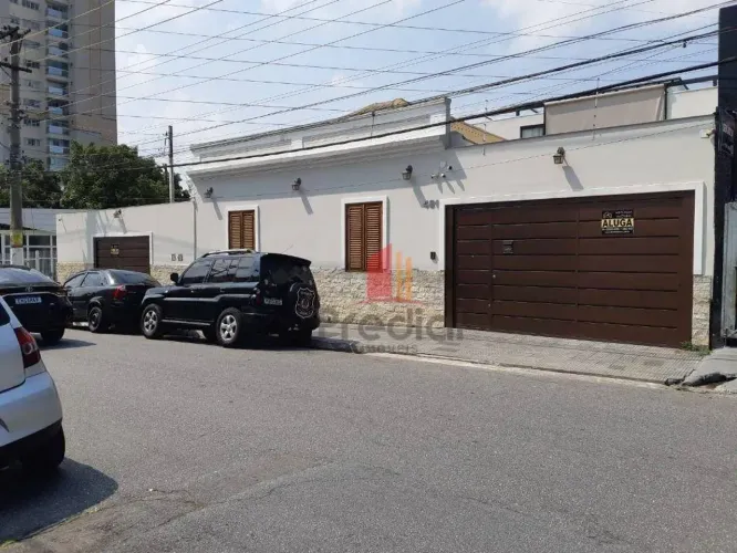 Casa com 5 dormitórios para alugar, 320 m² por R$ 11.300,00/mês - Casa Branca - Santo Andr