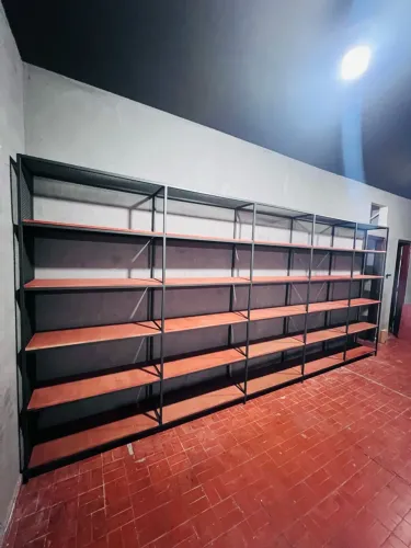 Prateleira industrial 5 metros comprimento