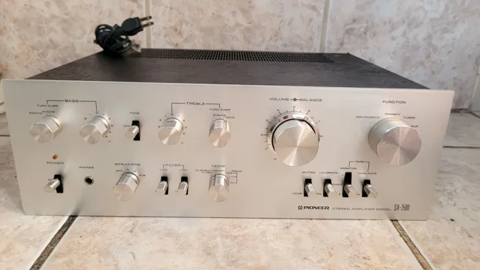 Amplificador pioneer sa 7500 funcionando perfeitamente 