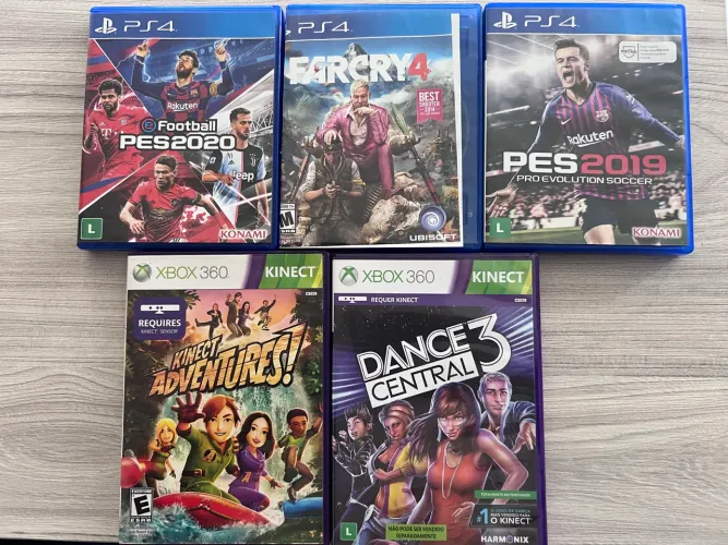 Jogos ps4 e Xbox 