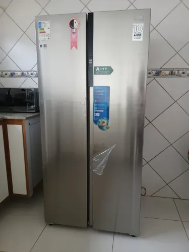 Geladeira midea side by side 