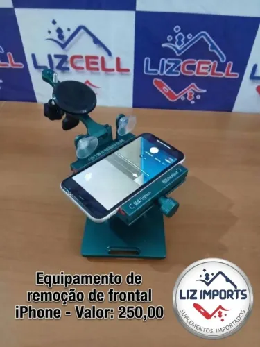 Equipamento para remoção de frontal iPhone