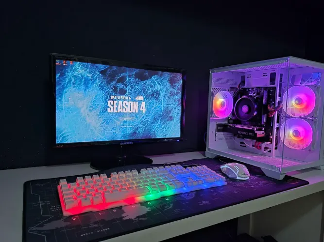 Pc gamer completo ryzen 5 rtx 3050 com garantia 