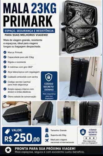 Mala 23 kg Primark