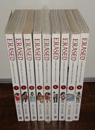 Coleção Mangá completo - ERASED - A cidade onde só eu não existo