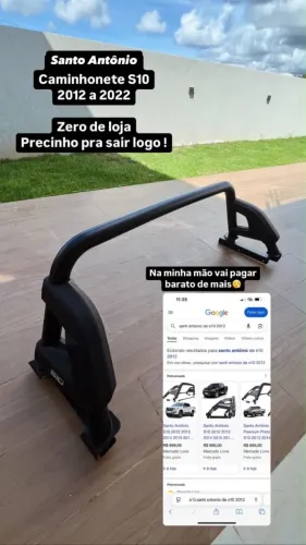 Santo Antônio para S10 em ótimo estado