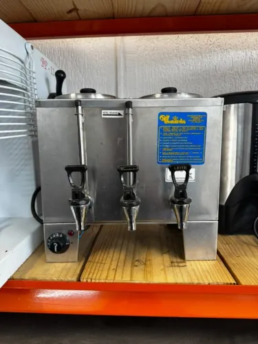 MÁQUINA DE CAFÉ CONJUGADA DE 6 LITROS MONARCHA INOX M32 127VTS